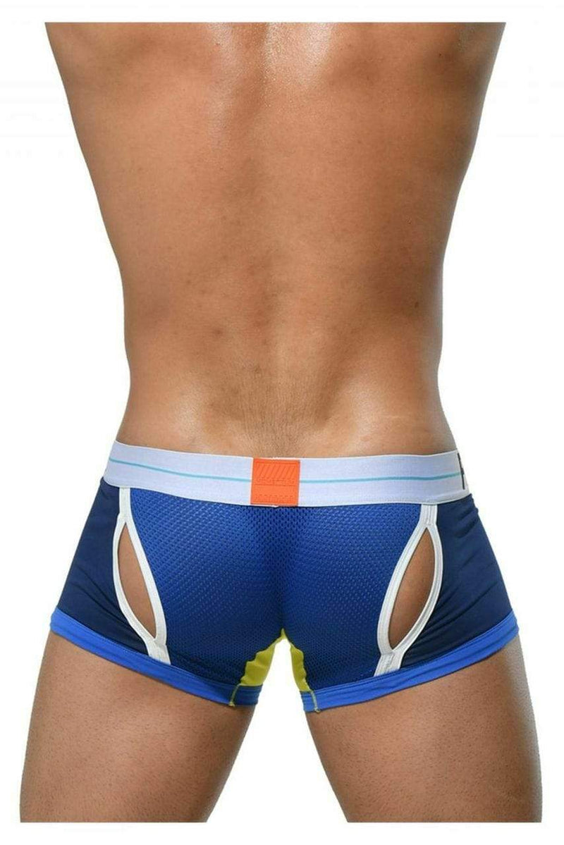 Private Structure Boxer Trunk Momentum-Orange White 3859 31