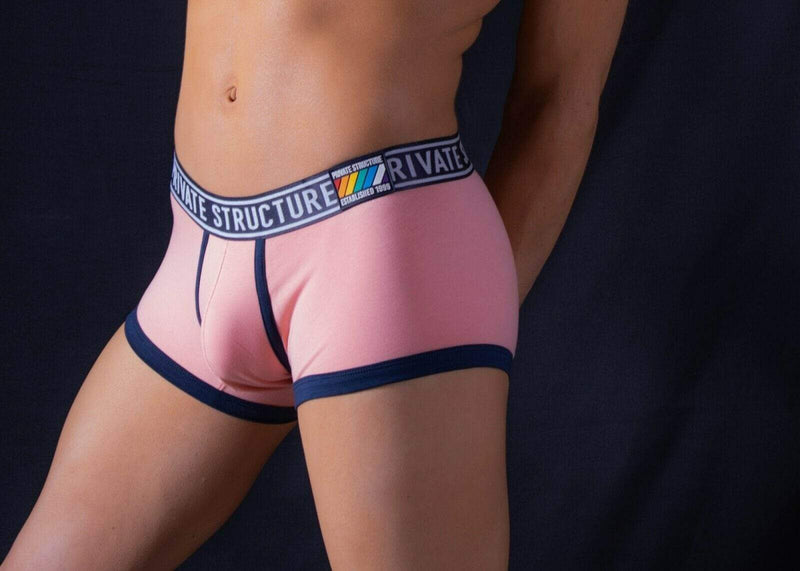 Private Structure Private Structure Boxers PRIDE Trunk Low Rise Underwear Pink Lemonade 4020 45
