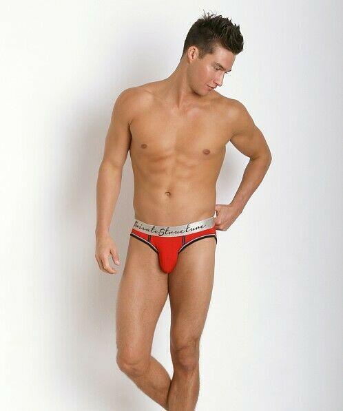 private structure PRIVATE STRUCTURE Brief Crayon Slip Briefs Red 1880 6
