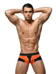 Private Structure Private Structure Mens Boxer Platinum Micro-Modal Trunk Orange 3783 2
