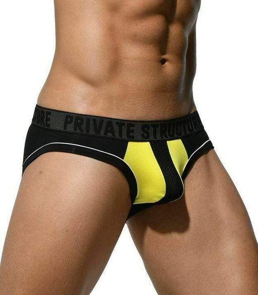 private structure Private Structure Slip Platinum Micro Modal Mini Briefs Yellow 3784 1