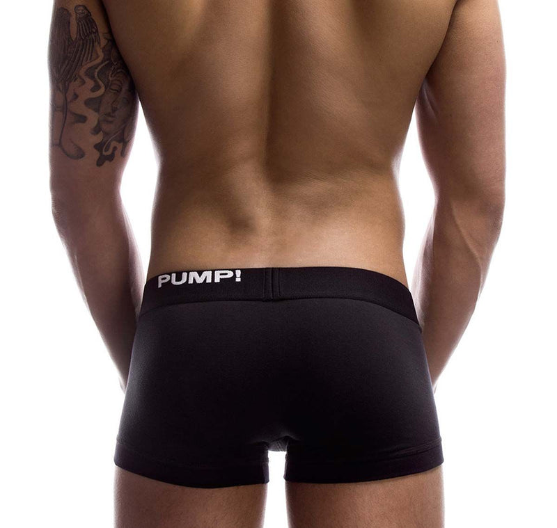 PUMP! Boxer Classic Sport Full Soft Cotton Black 11088 77