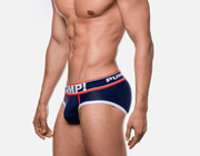 PUMP! Brief Big League Sport Mesh Cotton Extra Support Red Stitching 12033