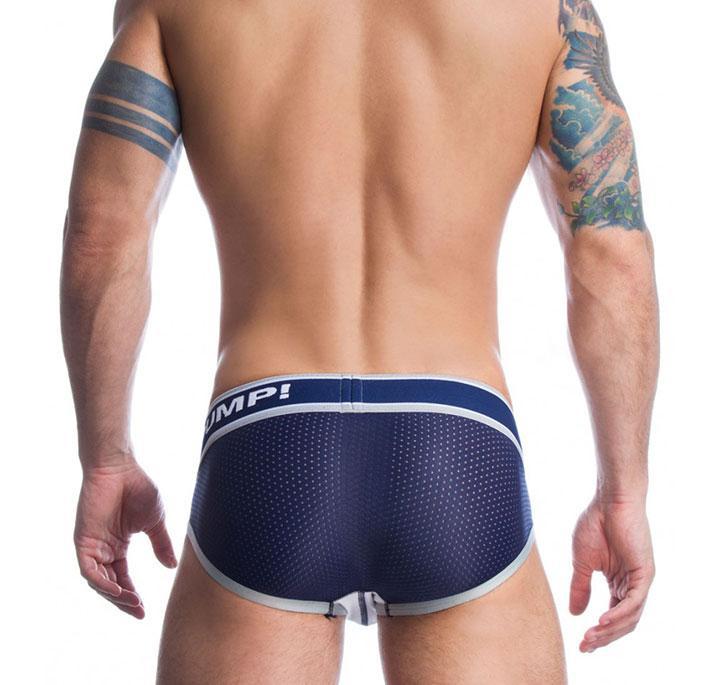 PUMP! Briefs Thunder Sport Full Mesh Cotton Dark Blue Brief 12015 76