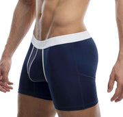 PUMP! Classic Long Boxer Cooldown Sailor Micro-Mesh Cotton Boxers Navy 11078 P30