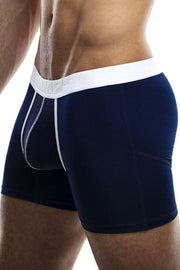 PUMP! Classic Long Boxer Cooldown Sailor Micro-Mesh Cotton Boxers Navy 11078 P30