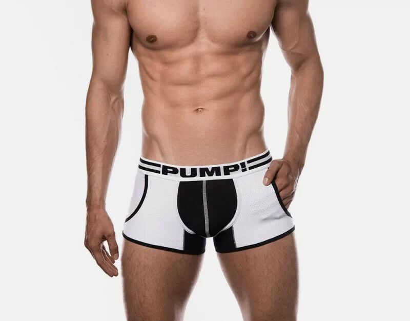 PUMP! Jogger Drop-Kick Cotton Boxer Trunk Two Side Mesh Pockets 11059 T9