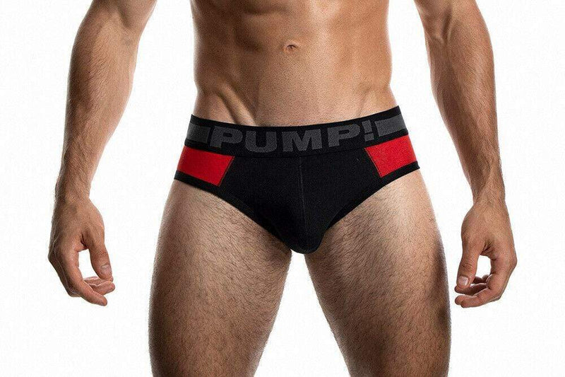 PUMP! PUMP! Scorpion Brief Red cotton athletic Slip Elastic 12024 28