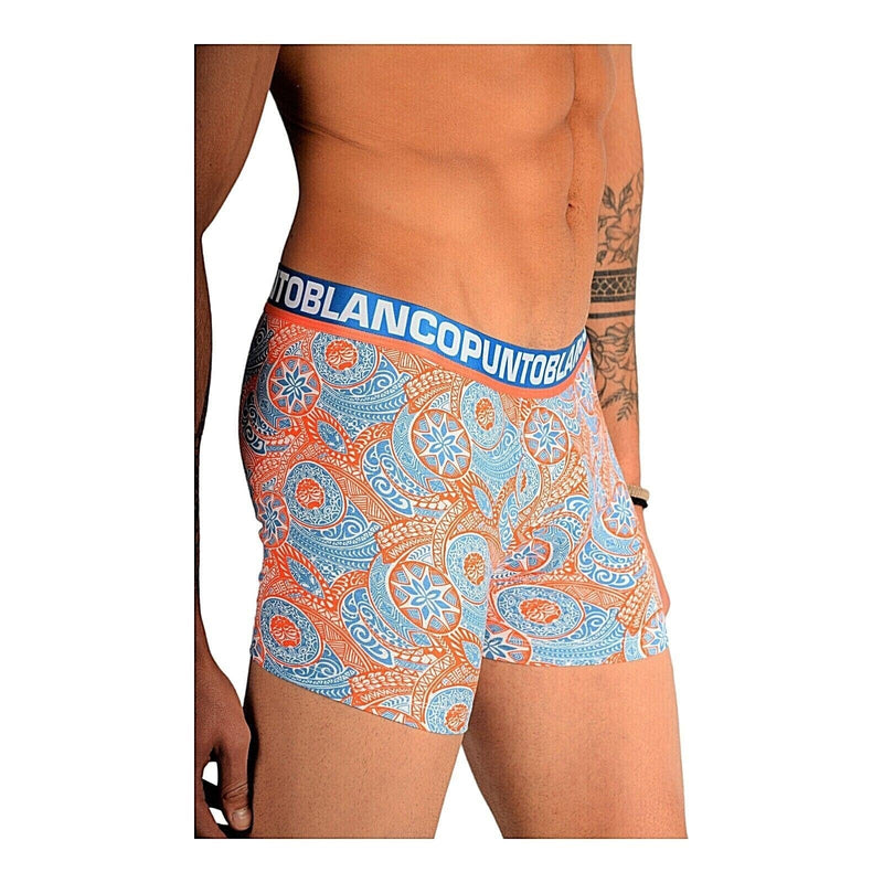 PUNTO BLANCO Long Boxer Organic Cotton Boxer Stretchy Beachcomber 3559