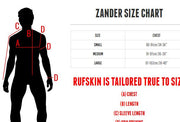 RUFSKIN Harness Zander “Rubberized” Chest Yoke Elastic Strap X Branded Patch B13