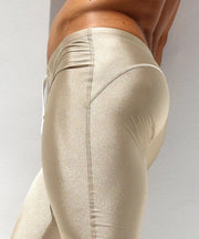 RUFSKIN KIP Stretchy Premium  Leggings Perfo-Sports Pants Champagne 73