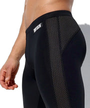 RUFSKIN Robson Sport Legging Premium Stretch Nylon Shape Retention Black