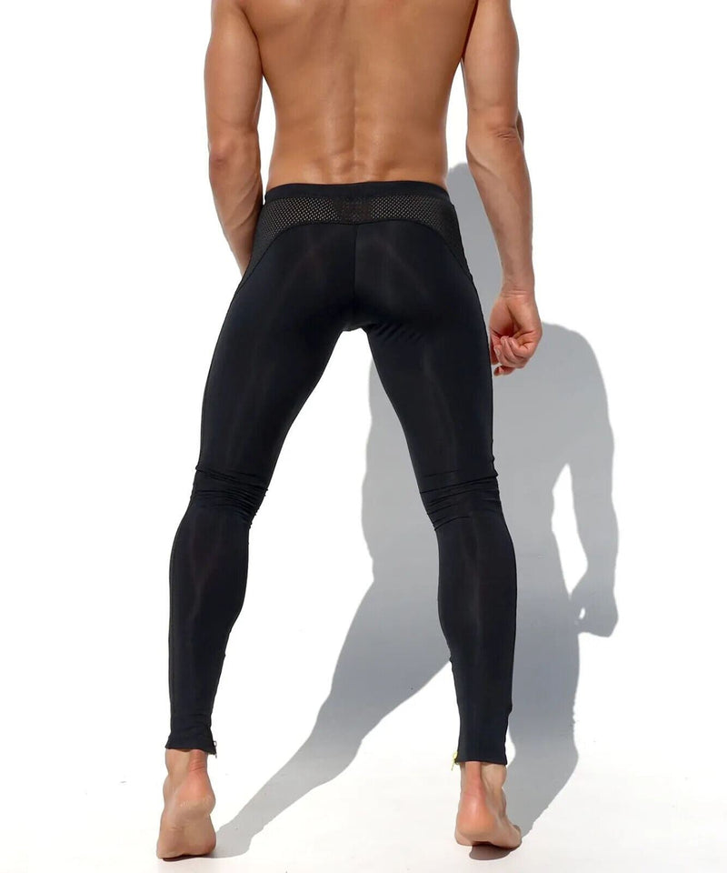 RUFSKIN Robson Sport Legging Premium Stretch Nylon Shape Retention Black