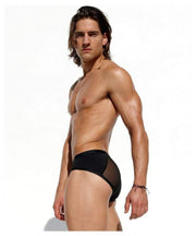 Rufskin Rufskin Brief Ecran Spacer Quality Spandex Back Mesh Slip Black 1