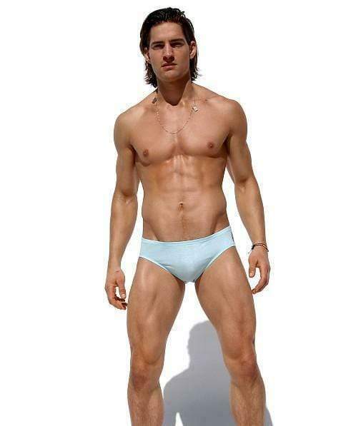 Rufskin Rufskin Brief Nimbus Herren-Slips Light-weight Buttery Rayon Stretchy Aqua 9