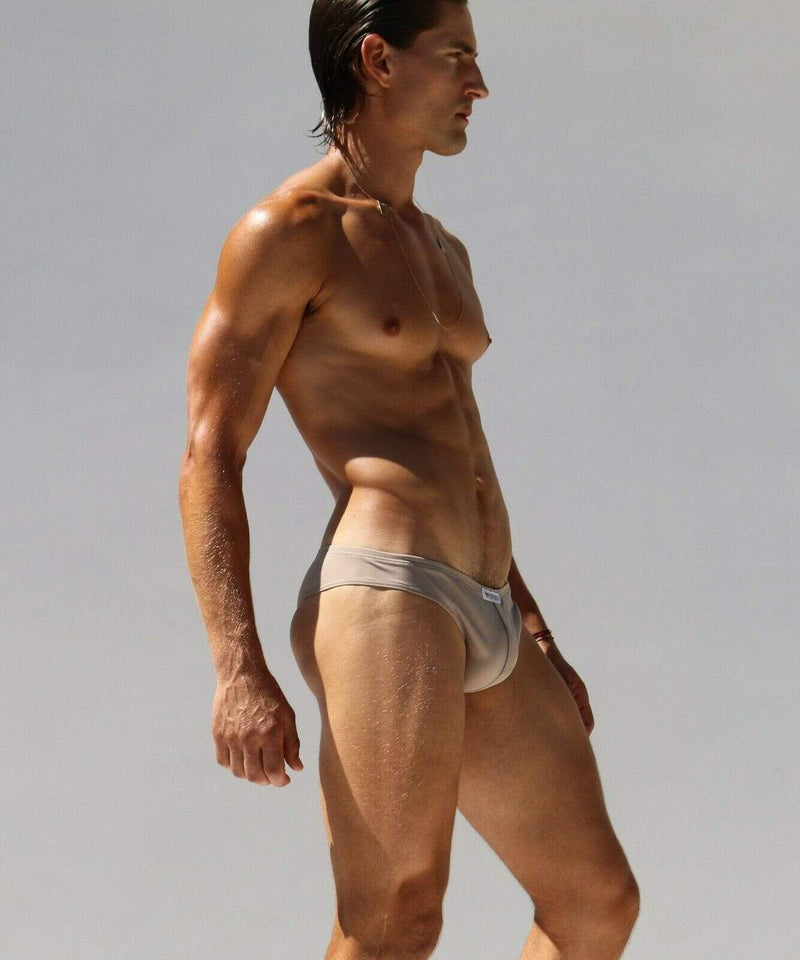 Rufskin Rufskin Brief Pablo 'Cheeky' Style Slip Thin Hip & Contoured Pouch Tan 5