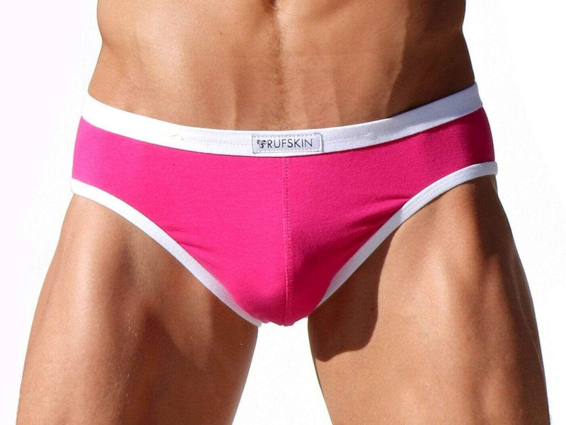 Rufskin Rufskin Jock-Brief Combo Vision Cotton/Spandex Backless Raspberry 8