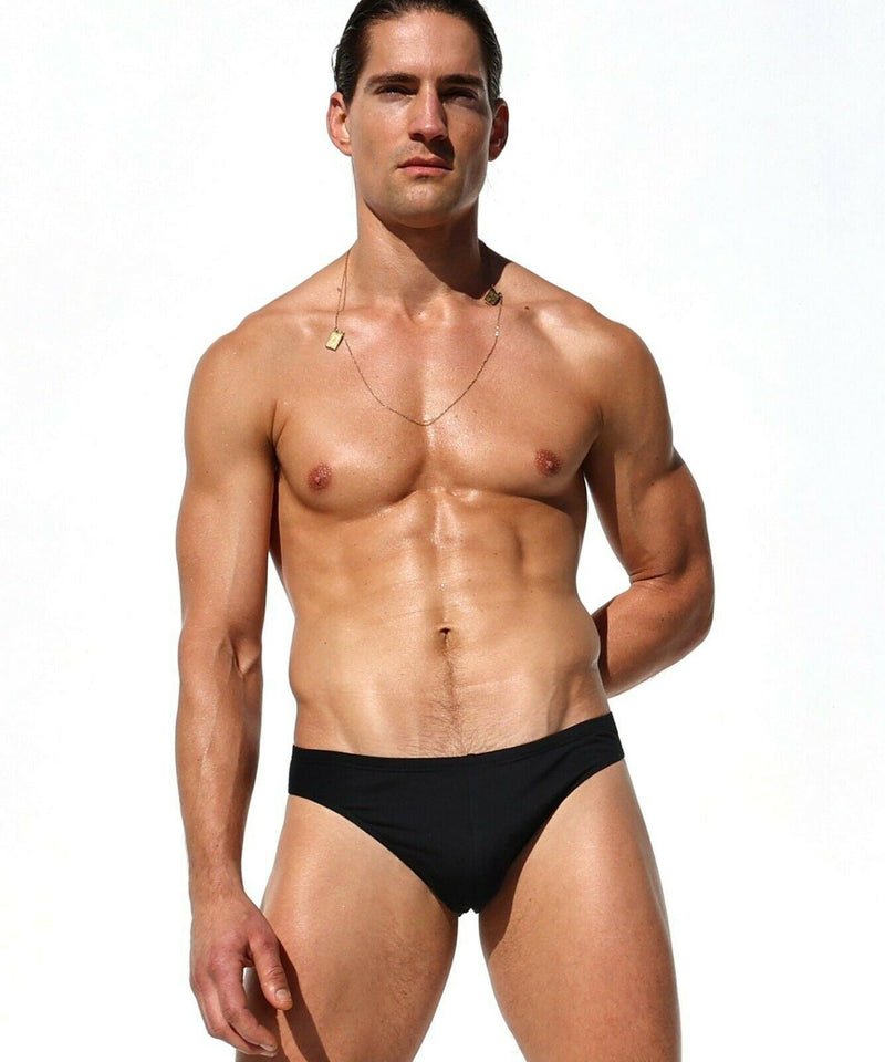 RUFSKIN's Cheeky Brief YURI 100% Bamboo Soft-Knit Briefs Black