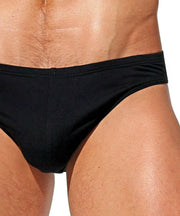RUFSKIN's Cheeky Brief YURI 100% Bamboo Soft-Knit Briefs Black