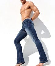 RUFSKIN Signature Denim Jeans DUG Gold Thread Side Pockets Premium Cotton