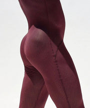 RUFSKIN SOMERSAULT Sport Bodysuit 3/4 Length Perforated Stretchy Mesh Singlet