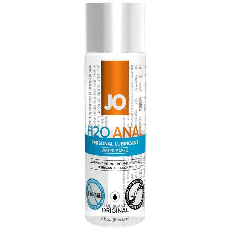 SexyMenUnderwear.com Jo H2O Lubrifiant Original Anal Lube Water-Based Natural Lubricant 2 oz - 60ml