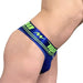 SexyMenUnderwear.com Mao USA Sports Mens tanning and swim thong breathable Mesh Royal 7525 9