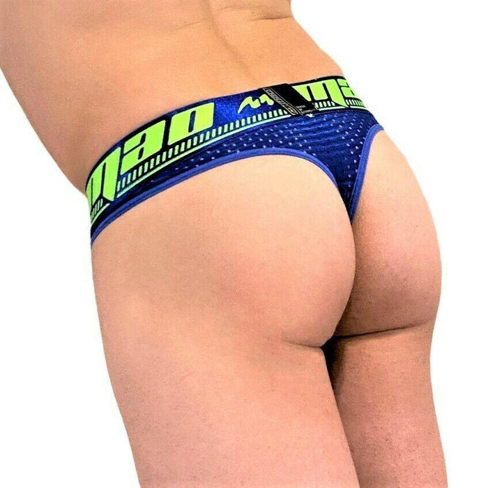 SexyMenUnderwear.com Mao USA Sports Mens tanning and swim thong breathable Mesh Royal 7525 9