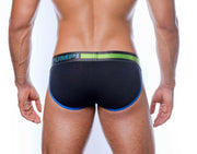 SexyMenUnderwear.com PUMP! Briefs PLAY 2020 New Soft Lycra Cotton Side-Cut Brief Green 12054 51