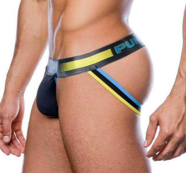 SexyMenUnderwear.com PUMP! Jocks PLAY 2020 JockStrap En Cotton/Lycra Yellow 15053 54