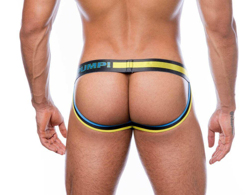 SexyMenUnderwear.com PUMP! Jocks PLAY 2020 JockStrap En Cotton/Lycra Yellow 15053 54