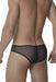 SexyMenUnderwear.com Romantic Brief By Hidden Mesh Brief Bikini C-through sensual undies Black 956 2