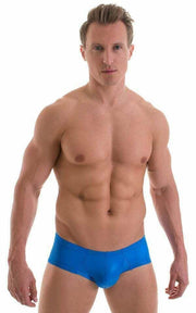 SexyMenUnderwear.com Skinz SwimWear Mens Swimsuits Top Quality Micro Swim-Trunk Blue 0003 4