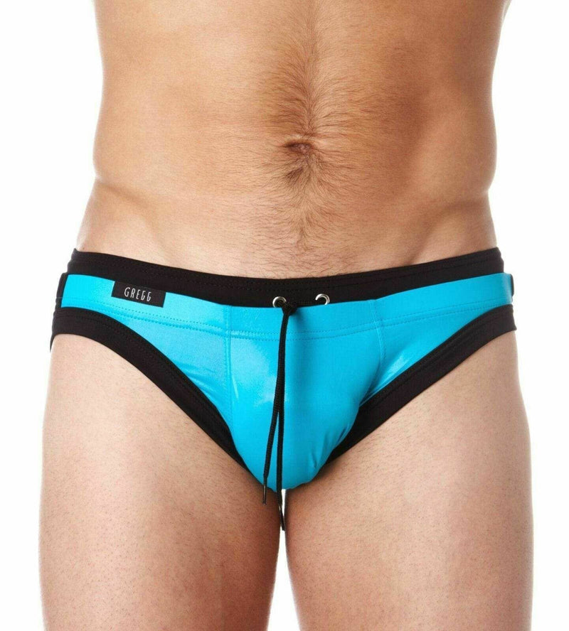SexyMenUnderwear.com SMALL Greeg Homme Swim-Brief BoyToy Swimwear AQUA 100425 214