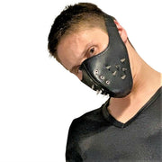 SexyMenUnderwear.com SMU Sexy Men  Leather Punk mask plus Gregg Homme T shirt  Boxer Kit Medium