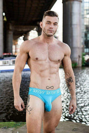 SexyMenUnderwear.com Sukrew Briefs Camden Pouch Support Your Bulge Herren-Slips Blue 14