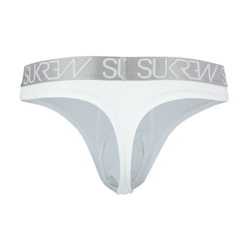 SexyMenUnderwear.com Sukrew Thong MONMOUTH Tangas Soft And Silky Big Pouch White19