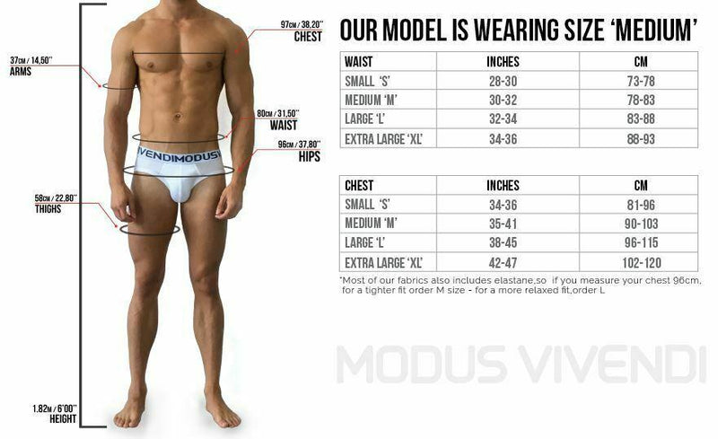 SexyMenUnderwear.com Swim-Brief Modus Vivendi Mondrian Swimwear Baby Blue S1516 70
