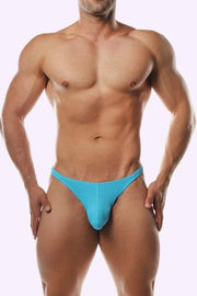 SexyMenUnderwear.com Thons JJ Malibu Thong Bubbly Blue 10