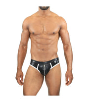 SexyMenUnderwear.com TOF PARIS Brief PILOT Empty Bottom Boxer Briefs BottomLess Mesh Easy Access 6