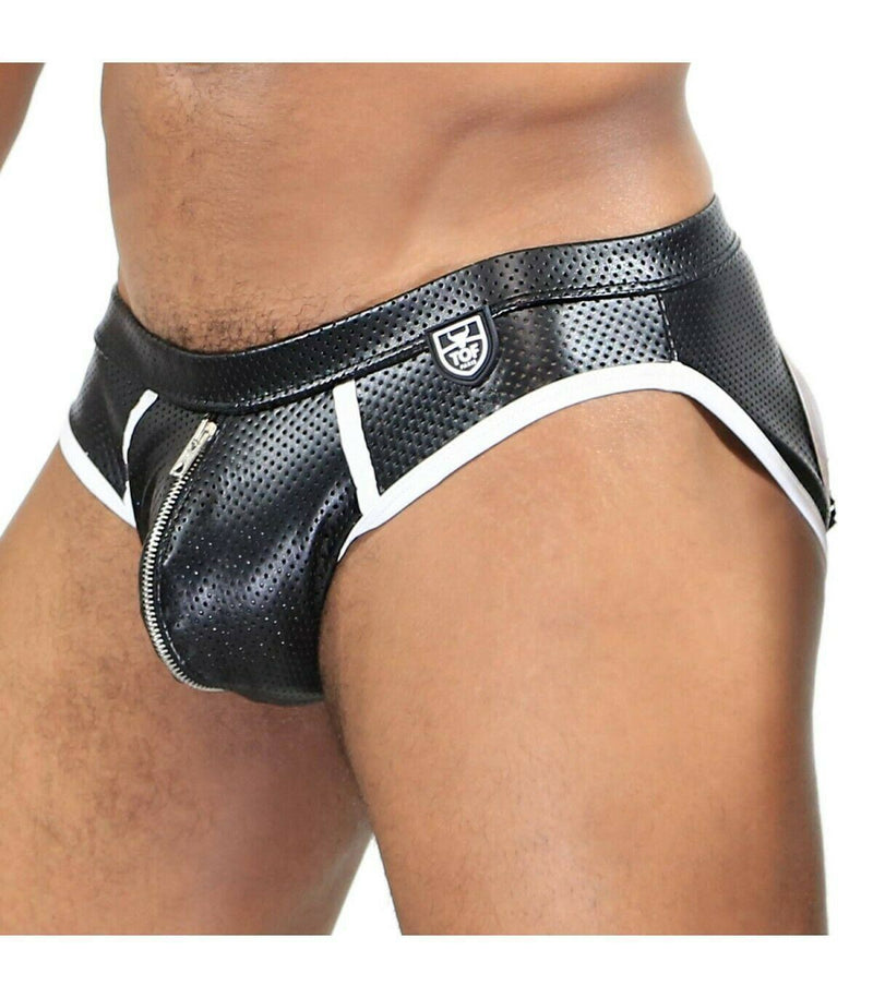 SexyMenUnderwear.com TOF PARIS Brief PILOT Empty Bottom Boxer Briefs BottomLess Mesh Easy Access 6