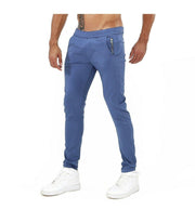 SexyMenUnderwear.com TOF PARIS FASHION PANTS Stretchy Comfy Pant Styly Subtly Satin-Finish Blue T1