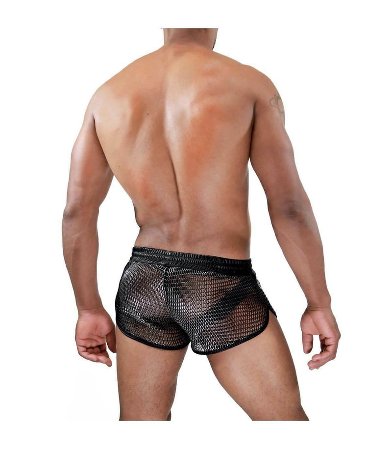 SexyMenUnderwear.com TOF PARIS Fashion Shorts Roman Gladiator-Look Lightweight Elegant Short T4