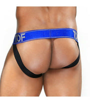 SexyMenUnderwear.com TOF PARIS JockStrap CARTER Sexy Cut Mens Jock Micro Modal Breathable Yel-Blu 9