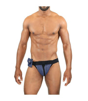 SexyMenUnderwear.com TOF PARIS Jockstraps COWBOY Sexy-Jock Removable Side Pocket 2 Jacquard  T1