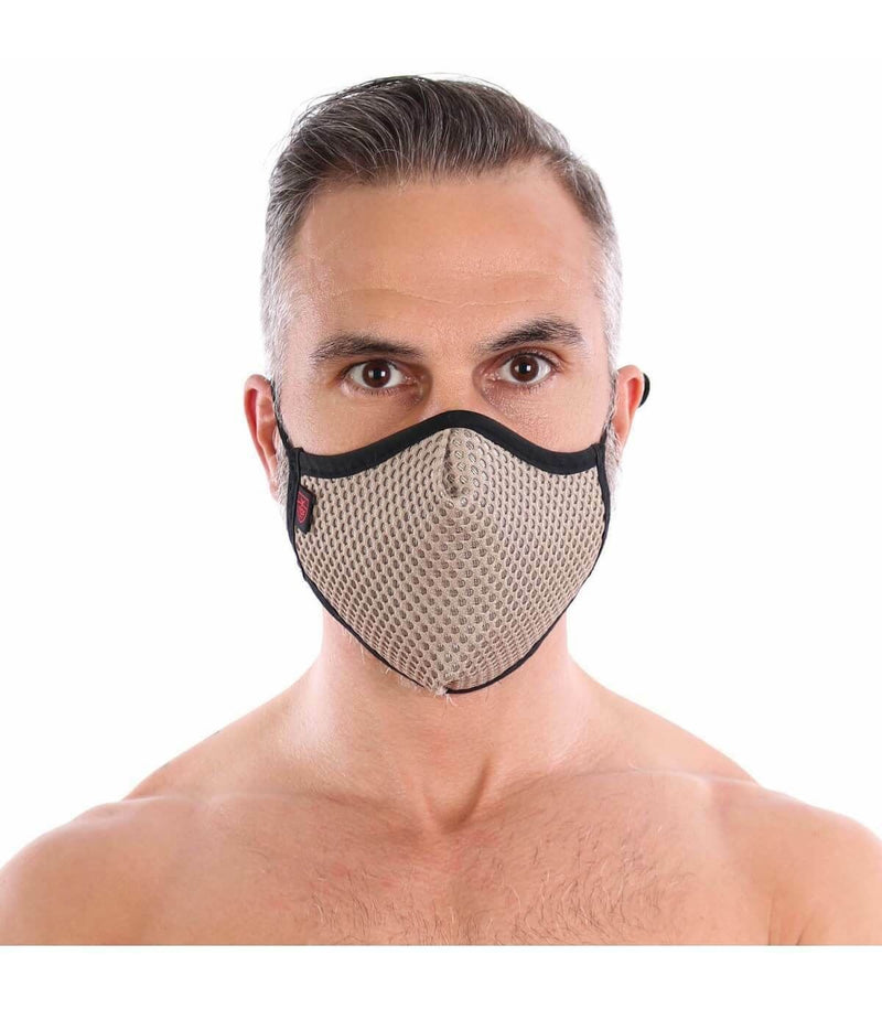 SexyMenUnderwear.com One Size TOF PARIS MASQUE 3D SEAMLESS WASHABLE GOLDEN MASKS REUSABLE