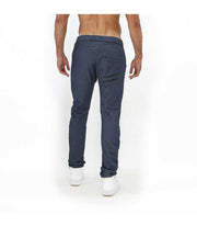 SexyMenUnderwear.com TOF PARIS Pants COWBOY Low Waist Casual Pant 4 Large Pockets Denim Blue T1