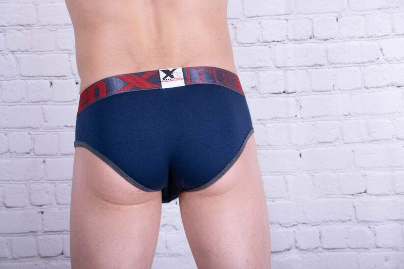 SexyMenUnderwear.com XtreMen Boxer Brief Sports Underwear Stretch Cotton Slip Blue 41309 3