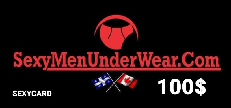 SexyMenUnderWear SEXYGIFTCARD