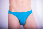 Swimwear SKINZ Swimwear Unlined Teal Swim Brief  9452 MEDIUM 3 - SexyMenUnderwear.com